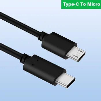 1 М USB3.1 Type-C К USB Micro B 5-Контактный Кабель USB C К Разъему для Передачи данных Micro 2.0 Адаптер для Смартфона ПК OTG C Type Phone