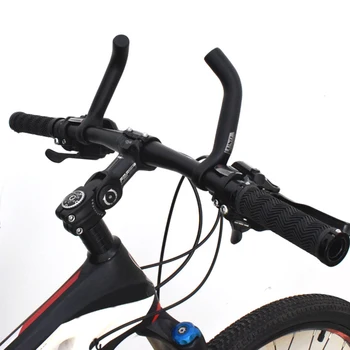 1 Пара рулей для горных велосипедов из алюминиевого сплава, вспомогательный упор для рога для верховой езды, Рули, аксессуары для велосипедов, наконечники для велосипедных перекладин