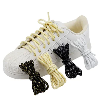 4 цвета, круглые шнурки из полиэстеровой проволоки, высококачественные шнурки 0,45 см, блестящие модные кроссовки, Женские шнурки оптом, Цветные шнурки на заказ