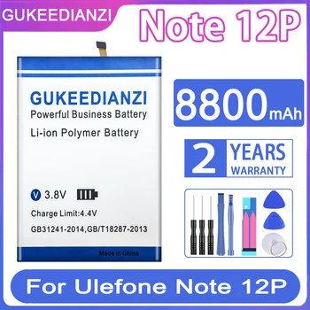 GUKEEDIANZI Note10 Note12P 3278 Note13P 3098 Note7P Аккумулятор для Ulefone Note 10 12P 7P 13P 3098 Аккумулятор для Телефона Большой Емкости
