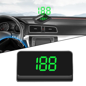 HUD GPS Головной дисплей Спидометр Одометр Автомобильная цифровая скорость Универсальная автомобильная электроника Головной дисплей Автоаксессуары
