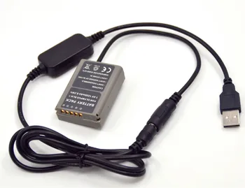 PS-BLN1 BLN-1 BLN1 Фиктивный Аккумулятор Соединитель постоянного тока Плюс 5 В USB Кабель Power Bank для Цифровой Камеры Olympus OM-D E-M5 II 2 E-M1 Ручка E-P5