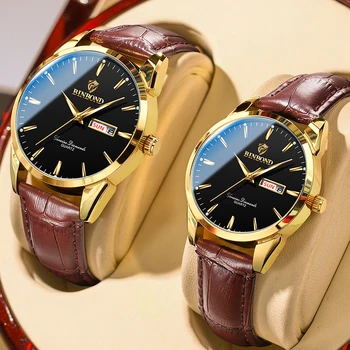 Sdotter 2023 Новые мужские часы Лучший бренд класса Люкс Мужские наручные часы Кожаные кварцевые часы спортивные водонепроницаемые мужские часы Деловые часы