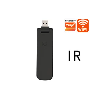 Tuya Smart Home WiFi RF IR-устройство управления, ТВ-приставка с управлением питанием от USB, Кондиционер, Поддержка телевизора Google Home