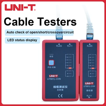 UNI-T UT681C/L /HDMI Ручной Ethernet /Телефонный/BNC/HDMI Кабельный Тестер Трекер LAN Автоматическая Сеть Светодиодный Тестовый Инструмент Для Ремонта