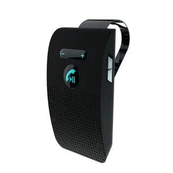 Автомобиль для крепления солнцезащитного козырька Беспроводной Bluetooth-совместимый динамик для телефона с музыкой в формате MP3