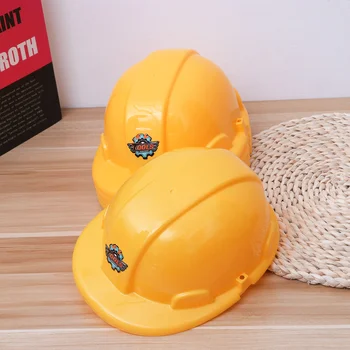 аксессуары для шляп 6шт, имитирующие инженерную безопасность для детей (желтый)