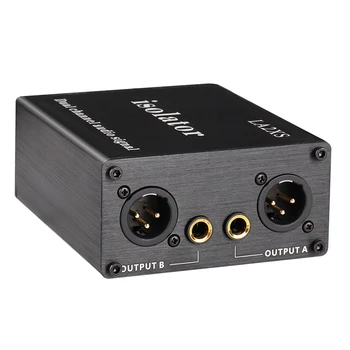 Аудиоизолятор LA2XS, 1 шт., Фильтр шумоподавления, устраняет текущие шумы, двухканальный микшер 6,5 XLR.