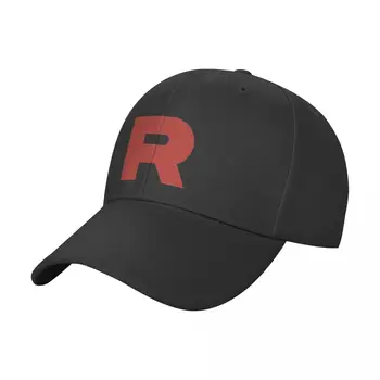 Бейсболка с логотипом Team Rocket модная винтажная рыболовная шляпа Кепка мужская женская