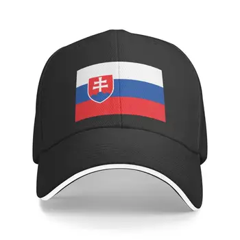Бейсболка с флагом Словакии в стиле панк Унисекс для взрослых, Регулируемая Шляпа для папы, Мужская Женская Спортивная