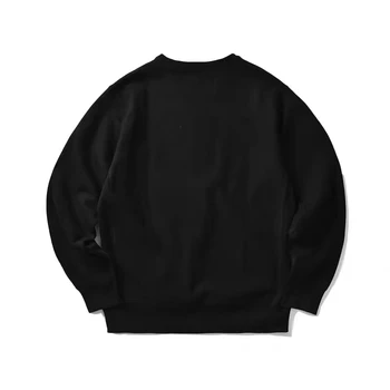 Высокое качество 1: 1
 Новые черные толстовки WACKO MARIA для мужчин и женщин, свитер с буквенным принтом, толстовка Apex Legends