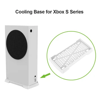 Держатель игровой консоли Замена вертикальной подставки для Xbox Series S Подставки для охлаждения хоста док-станции Игровых аксессуаров
