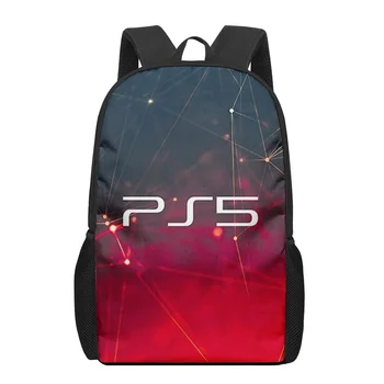 Детские школьные сумки с рисунком PlayStation 5 ps для девочек, школьные рюкзаки для мальчиков-подростков, детская сумка для студенческих книг