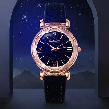 Женские часы Gogoey 2020 Роскошные Женские Часы Starry Sky Watches for Women Fashion Bayan Kol Saati Diamond Reloj Mujer 2021