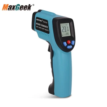 Инфракрасный термометр Maxgeek GM550 от -50 ℃ до 550 ℃ (от-58℉ до 1022℉) Промышленный Лазерный термометр