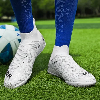 Качественная футбольная обувь Messi, Футбольные бутсы Оптом, противоскользящие модные футбольные бутсы, тренировочные кроссовки для футзала, Общество Чутейра