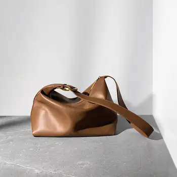 Качество 1: 1 2023, Минималистичная Регулируемая Новая роскошная кожаная сумка-тоут, женская сумка-мессенджер для пригородных поездок большой емкости
