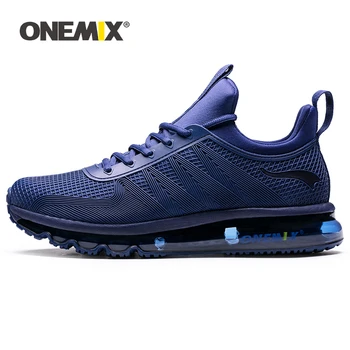Классические мужские кроссовки ONEMIX с высоким берцем, удобные водонепроницаемые кроссовки на воздушной подушке, Зимние уличные треккинговые ботинки