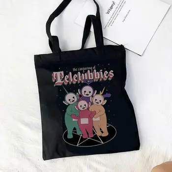 Корейская милая мультяшная сумка через плечо, холщовая сумка для покупок в стиле Харадзюку, модные повседневные летние сумки через плечо
