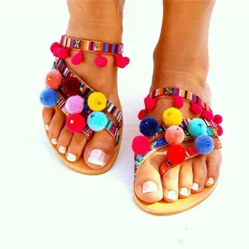 Летние модные новые женские сандалии, Женская обувь с открытым носком, однотонные тапочки, уличные пляжные сандалии