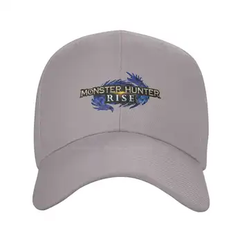 Логотип Monster Hunter С Графическим Логотипом бренда, Высококачественная Джинсовая кепка, Вязаная шапка, Бейсболка
