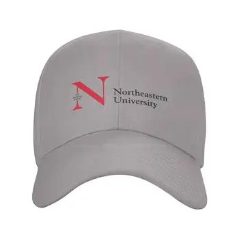 Логотип Северо-Восточного университета, графический логотип бренда, высококачественная джинсовая кепка, Вязаная шапка, бейсболка