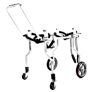 Лучшие отзывы PW03 Регулируемая инвалидная коляска для домашних собак и кошек, Ходунки на колесиках для инвалидов, Парализованные передние лапы домашних собак и кошек