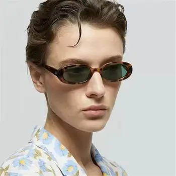Модные солнцезащитные очки ретро небольшой площади кадра солнцезащитные очки панк солнцезащитные очки Рыбалка вождения очки анти-УФ очки затемненные 