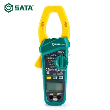 Мультиметр с широким зажимом SATA, измеряющий переменный ток, сопротивление, частоту, рабочий цикл, емкость, непрерывность, тестирование диодов ST03025