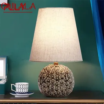 Настольная лампа PLLY Dimmer, современная керамическая креативная лампа, декоративная для дома, прикроватная Тумбочка