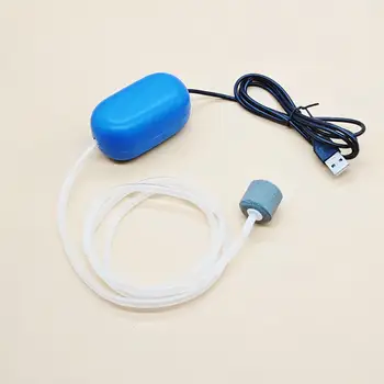 Небольшой Аквариумный воздушный насос Кислородный Насос USB Бесшумный Портативный Кислородно-воздушный насос для рыбалки на открытом воздухе Аксессуары для аквариума