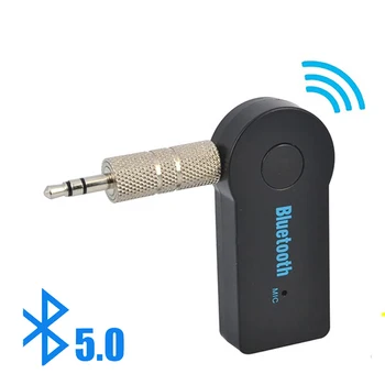 Новый Беспроводной Bluetooth 5,0 Приемник Передатчик Адаптер 3,5 мм Разъем Для Автомобильной Музыки Аудио Aux Приемник Наушников Громкой Связи