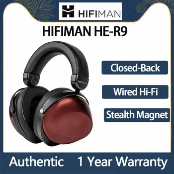 Оригинальные динамические наушники-вкладыши HIFIMAN HE-R9 с закрытой задней частью и топологической диафрагмой, динамические драйверы наилучшего звучания (проводные)