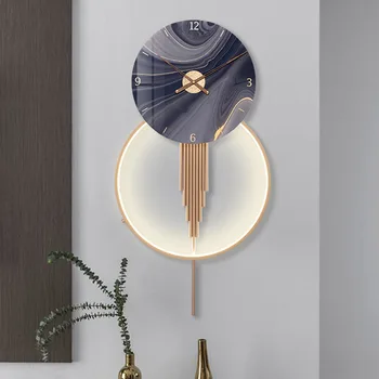 Роскошные большие настенные электронные минималистичные 3d Электронные светящиеся настенные часы Кухонные настенные часы Zegarki Cyfrowe Home Decoraction