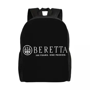 Рюкзак для ноутбука Berettas Женский Мужской Модный рюкзак для книг для студентов колледжа, подарочная сумка для военного оружия
