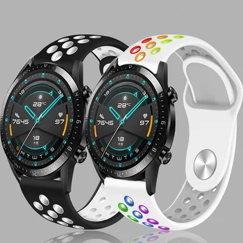Силиконовый Ремешок Для Samsung Galaxy Watch 4 6 classic 43/47 мм 46/42 мм Ремешок Gear S3 Correa Часы-браслет 4 5 6 Active 2 40 мм 44 мм