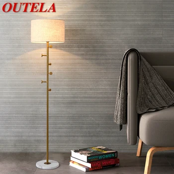 Современный торшер OUTELA, Минималистичная семейная гостиная, спальня, Креативный декоративный светильник в скандинавском стиле со светодиодной подсветкой