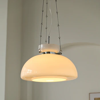 Стеклянная люстра Антикварные лампы в стиле Баухауз лампы для ресторана кабинета спальни