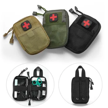 Тактическая аптечка первой помощи, сумка для выживания, Аварийное снаряжение для кемпинга, военная сумка для выживания, сумка для хранения EDC