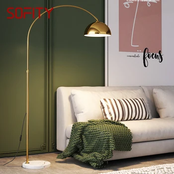 Торшер SOFITY Nordic Fishing Современная семейная гостиная, спальня, креативный светодиодный декоративный светильник