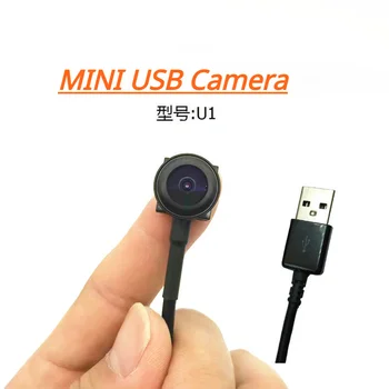 Широкоугольная мини-USB-камера HQCAM 1080P с разрешением 150 градусов, 2.0MP Камера-змея с разрешением 1920 * 1080P HD Mini Usb с поддержкой Linux для полицейского оборудования