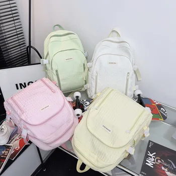 Школьная сумка для студентки колледжа, японский рюкзак с нишевым дизайном, Рюкзак для милой девушки, Рюкзак Ярких цветов, Повседневная Школьная сумка для студентки